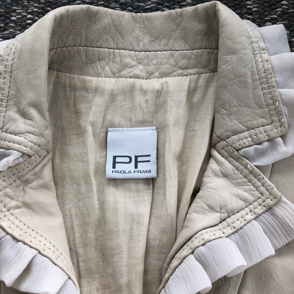 Paola Frani Leather Jacket - Picture 14 of 15